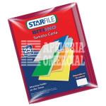 FOLDER T. CARTA FOSFORESCENTE C/BORGOÑA C/U