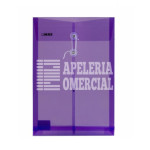 SOBRES DE PLASTICO T.CARTA MORADO