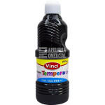 PINTURA TEMPERA VINCI 473 ML. COLOR NEGRO