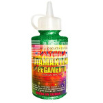 PEGAMENTO CON DIAMANTINA 60 ML. VERDE